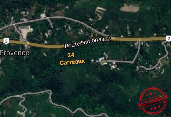 TERRAIN A VENDRE - ZONE:  ENTRE PETIT GOAVE & GRAND GOAVE (TAPION)