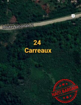 TERRAIN A VENDRE - ZONE:  ENTRE PETIT GOAVE & GRAND GOAVE (TAPION)