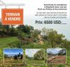 TERRAIN A VENDRE - ZONE: DUPLAN 2