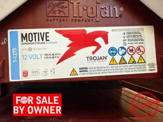8 BATTERIES TROJAN