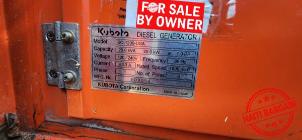 KUBOTA 20 KW