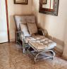 CHAIR WITH OTTOMAN