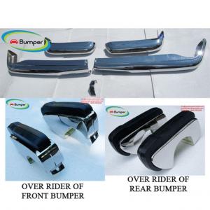 Mercedes Pagode W113 1963  bumpers with overriders