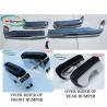 Mercedes Pagode W113 1963  bumpers with overriders
