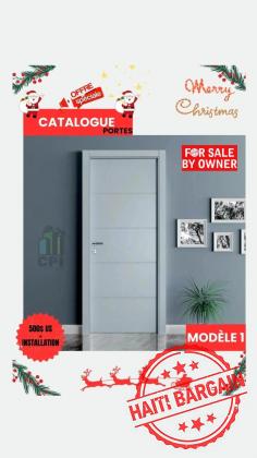 PORTES - CUISINES - CHAMBRE A COUCHER