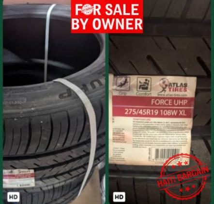 4 TIRES – FOR SALE BY OWNER