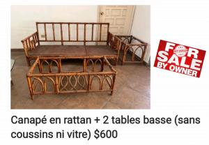 ARTICLES DIVERS * For Sale by OWNER *