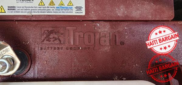 4 BATTERIES TROJAN A VENDRE