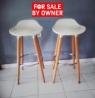 2 HIGH CHAIRS