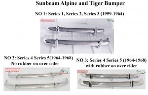unbeam Alpine S1 S2 S3 (1959-1964) Sunbeam Alpine S4/S5 (1964-1968) and Sunbeam Tiger (1964-1967)