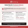 Dubai Visa for Honduras Citizens: Requirements, Documents and Travel Tips